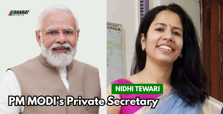 Nidhi Tewari appointed as Private Secretary of PM MODI