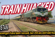 Pakistan Train Hijacked