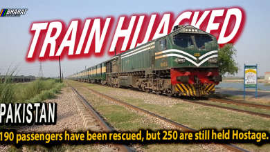 Pakistan Train Hijacked