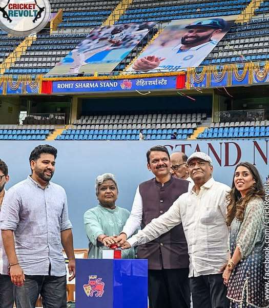 ROHIT SHARMA STAND AT WANKHEDE