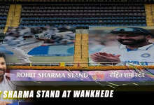 ROHIT SHARMA STAND INAUGURATION AT WANKHEDE