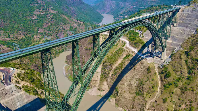 Chenab Bridge: Top 10 Facts About World’s Highest Railway Arch Bridge in India 3 Chenab Bridge-0