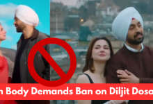 Film Body Demands Ban on Diljit Dosanjh for Casting Pakistani Actor in Sardaar Ji 3