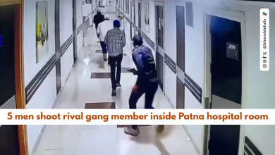 5 men shoot rival gang member inside Patna hospital room