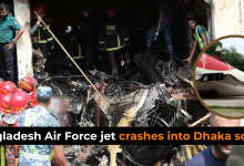 Bangladesh Air Force jet crashes into Dhaka school