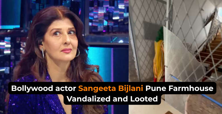 Sangeeta Bijlani Pune Farmhouse Vandalized: Actress Shocked to Find Property Looted and Damaged 1 Bollywood actor Sangeeta Bijlani Pune Farmhouse Vandalized and Looted