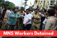 MNS Workers Detained