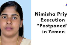 Nimisha Priya Execution Postponed in Yemen