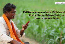 PM Kisan Samman Nidhi 20th Instalment Check Status, Release Date and How to Update Details