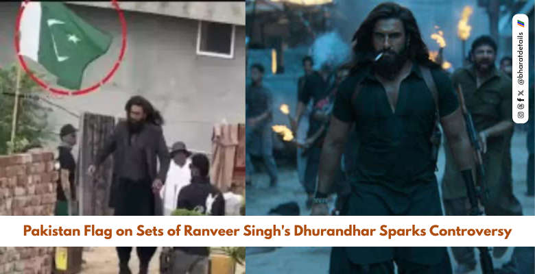 Pakistan Flag on Sets of Ranveer Singh's Dhurandhar Sparks Controversy 1 Pakistan Flag on Sets of Ranveer Singh's Dhurandhar Sparks Controversy