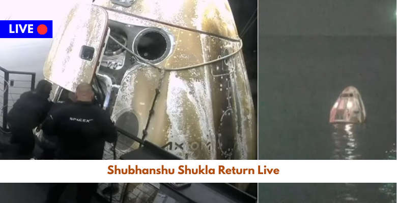 Shubhanshu Shukla Return Live: India's Pride Touches Down After Historic Space Mission 1 Shubhanshu Shukla Return Live
