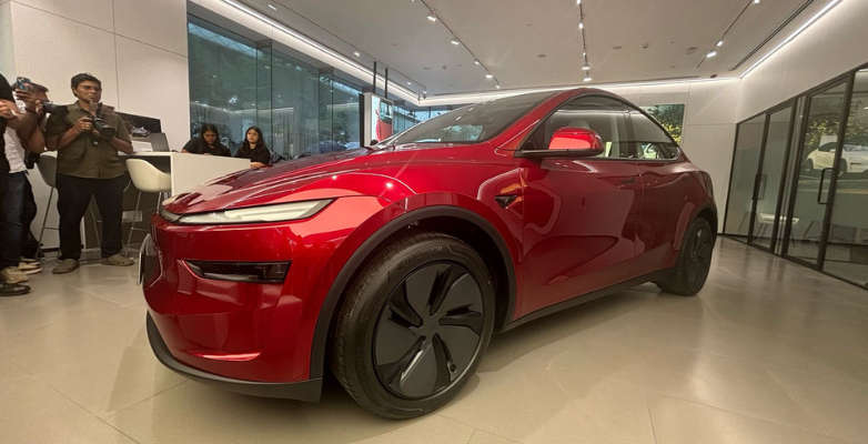 Tesla Mumbai Showroom Launch Marks India Debut With Model Y Starting At Rs 60 Lakh 4 TESLA MODEL Y LAUNCHED IN INDIA