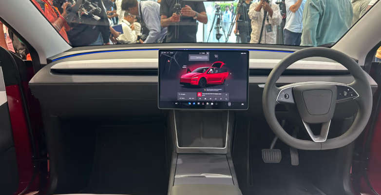 Tesla Model Y Launched in India at Rs 59.89 Lakh – Full Specs, Features and Prices Revealed 5 Tesla Model Y - Interior Look