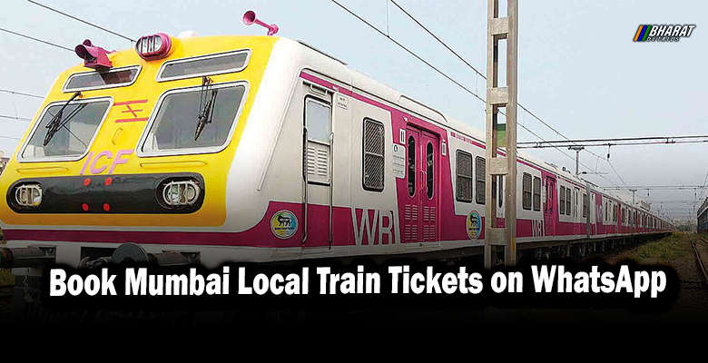 Book Mumbai Local Train Tickets on WhatsApp
