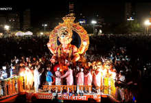 Lalbaugcha Raja Visarjan completed after 35 hours