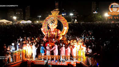 Lalbaugcha Raja Visarjan completed after 35 hours
