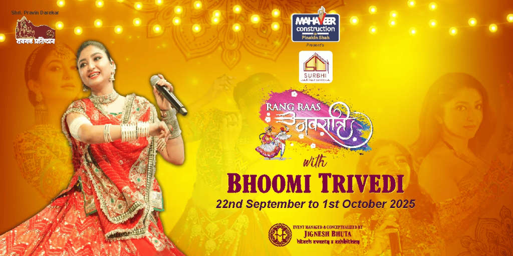 Rang Raas Navratri 2025 with Bhoomi Trivedi