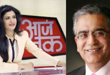 Aaj Tak anchor Anjana Om Kashyap