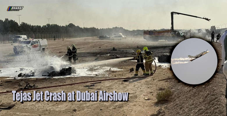 Tejas fighter jet crash at Dubai Airshow killing IAF pilot Wing Commander Namansh Syal