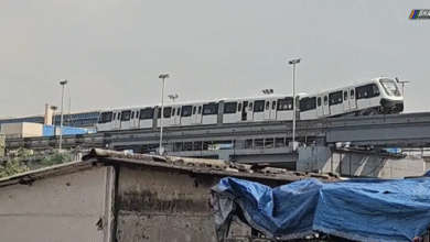 Wadala Mumbai Monorail Test Run Incident at Wadala depot during signalling trial in Mumbai