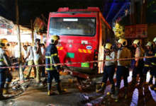 Mumbai bus accident in Bhandup