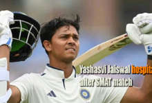 Yashasvi Jaiswal rushed to hospital after SMAT match in Pune due to acute gastroenteritis