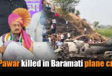 Ajit Pawar killed in Baramati plane crash