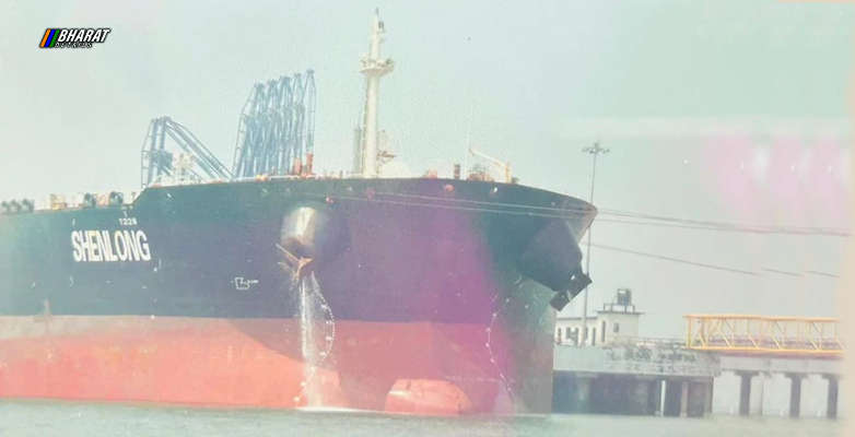 India Bound Oil Tanker Shenlong Suezmax Arrives at Mumbai 1