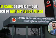 Enforcement Directorate officials at Lovely Professional University campus during raid
