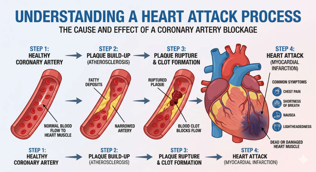 Heart Attack process 1
