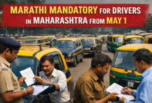 Taxi and auto rickshaw drivers in Maharashtra facing Marathi language rule enforcement