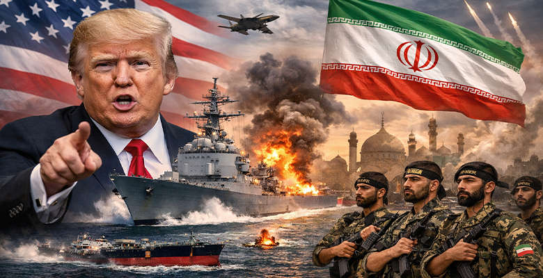 Donald Trump warning Iran over Strait of Hormuz amid rising Middle East tensions