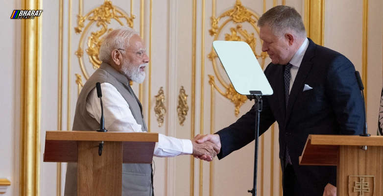 PM Modi Receives Slovakia Highest Civilian Honour in Bratislava-2