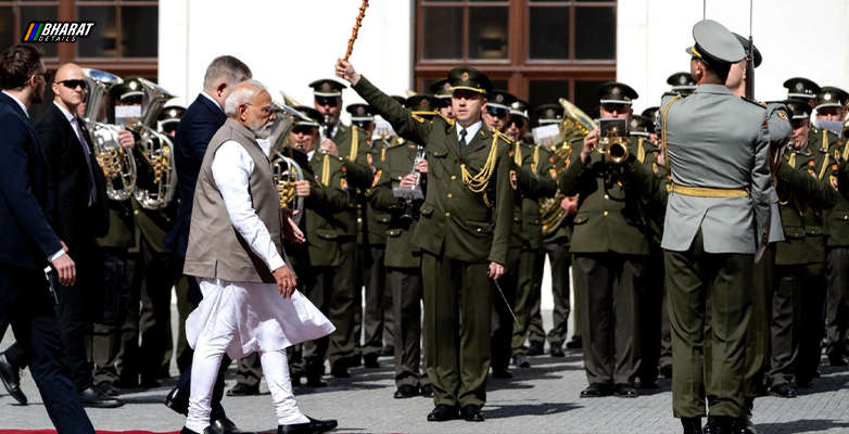 PM Modi Receives Slovakia Highest Civilian Honour in Bratislava-4