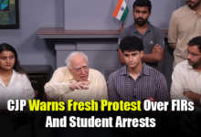 CJP spokesperson Ashutosh Ranka warns of fresh protest over FIRs and student arrests