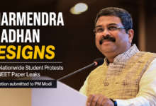 Union Education Minister Dharmendra Pradhan resigns amid student protests over NEET paper leaks and exam irregularities
