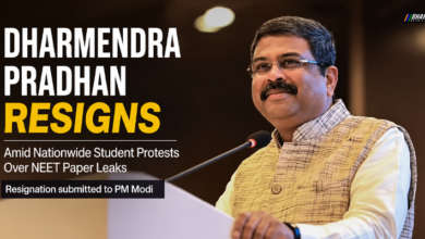 Union Education Minister Dharmendra Pradhan resigns amid student protests over NEET paper leaks and exam irregularities