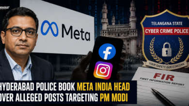 Hyderabad cybercrime police case against Meta India head Arun Srinivas over alleged social media posts targeting PM Modi