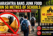Maharashtra FDA bans junk food including vada pav and samosas within 50 metres of schools