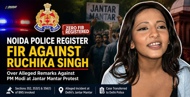 Noida Police register Zero FIR against Ruchika Singh over alleged remarks against PM Modi at Jantar Mantar