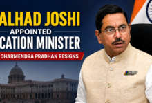 Pralhad Joshi appointed Education Minister after Dharmendra Pradhan resigns