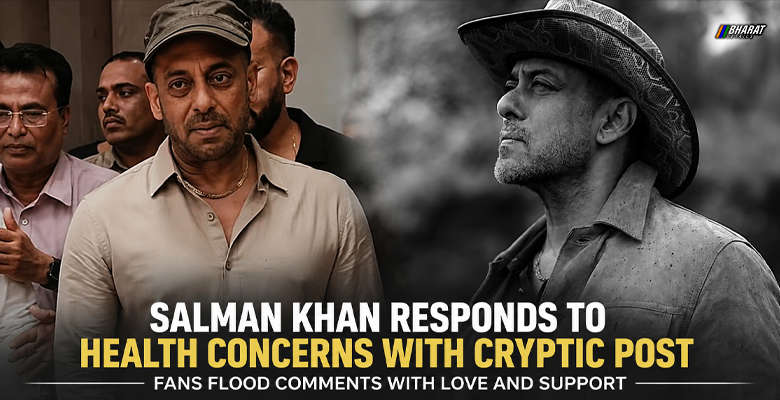 Salman Khan shares cryptic Instagram post after fans express concern over his health following Mumbai event appearance.