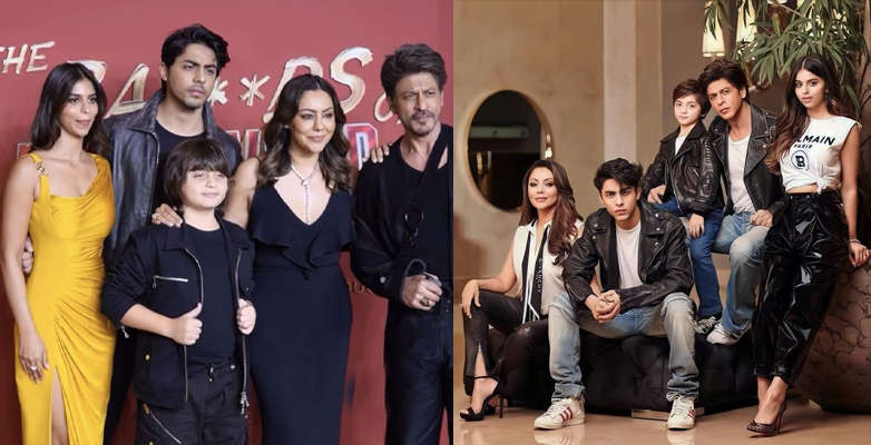 Shahrukh Khan with Family