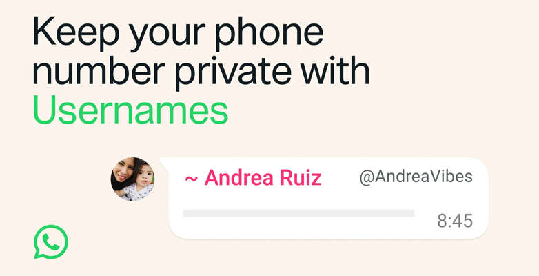 WhatsApp username 1
