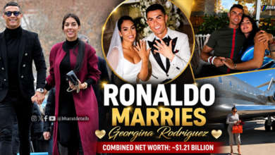 Cristiano Ronaldo and Georgina Rodriguez married in Portugal with their combined estimated net worth reaching around $1.21 billion
