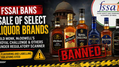 FSSAI action against select Old Monk, McDowell's and Royal Challenge liquor brands over flavouring rule violations
