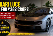 Ferrari Luce electric car sold for ₹382 crore at a charity auction