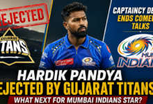 Hardik Pandya during IPL action as Gujarat Titans reject reported return over captaincy demand