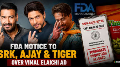 Maharashtra FDA issues notices to Shah Rukh Khan, Ajay Devgn and Tiger Shroff over Vimal Elaichi advertisement