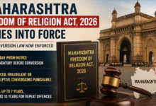 Maharashtra Freedom of Religion Act 2026 comes into force after Presidential assent
